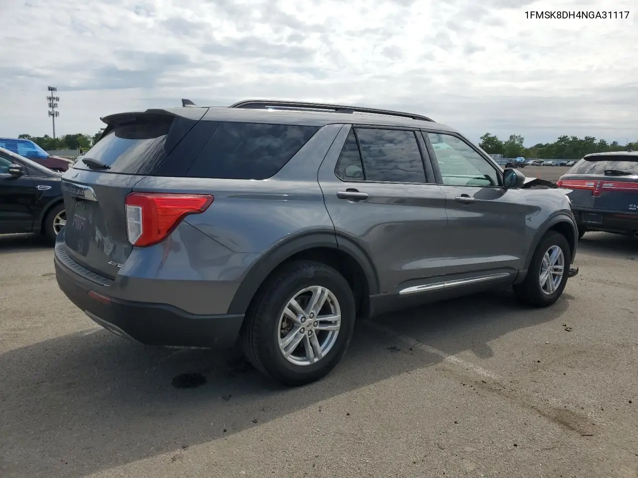 2022 Ford Explorer Xlt VIN: 1FMSK8DH4NGA31117 Lot: 62887015
