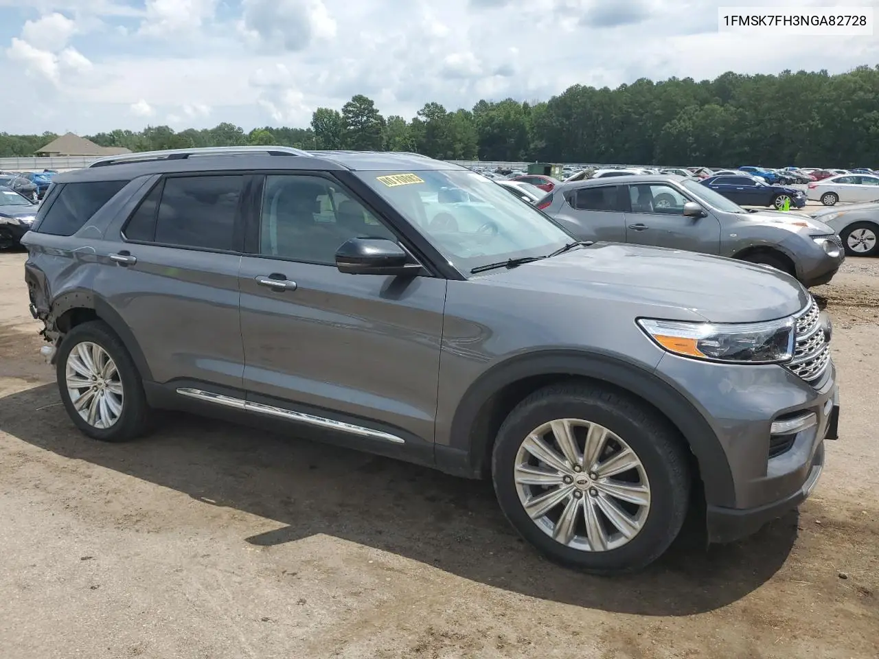 2022 Ford Explorer Limited VIN: 1FMSK7FH3NGA82728 Lot: 62945225