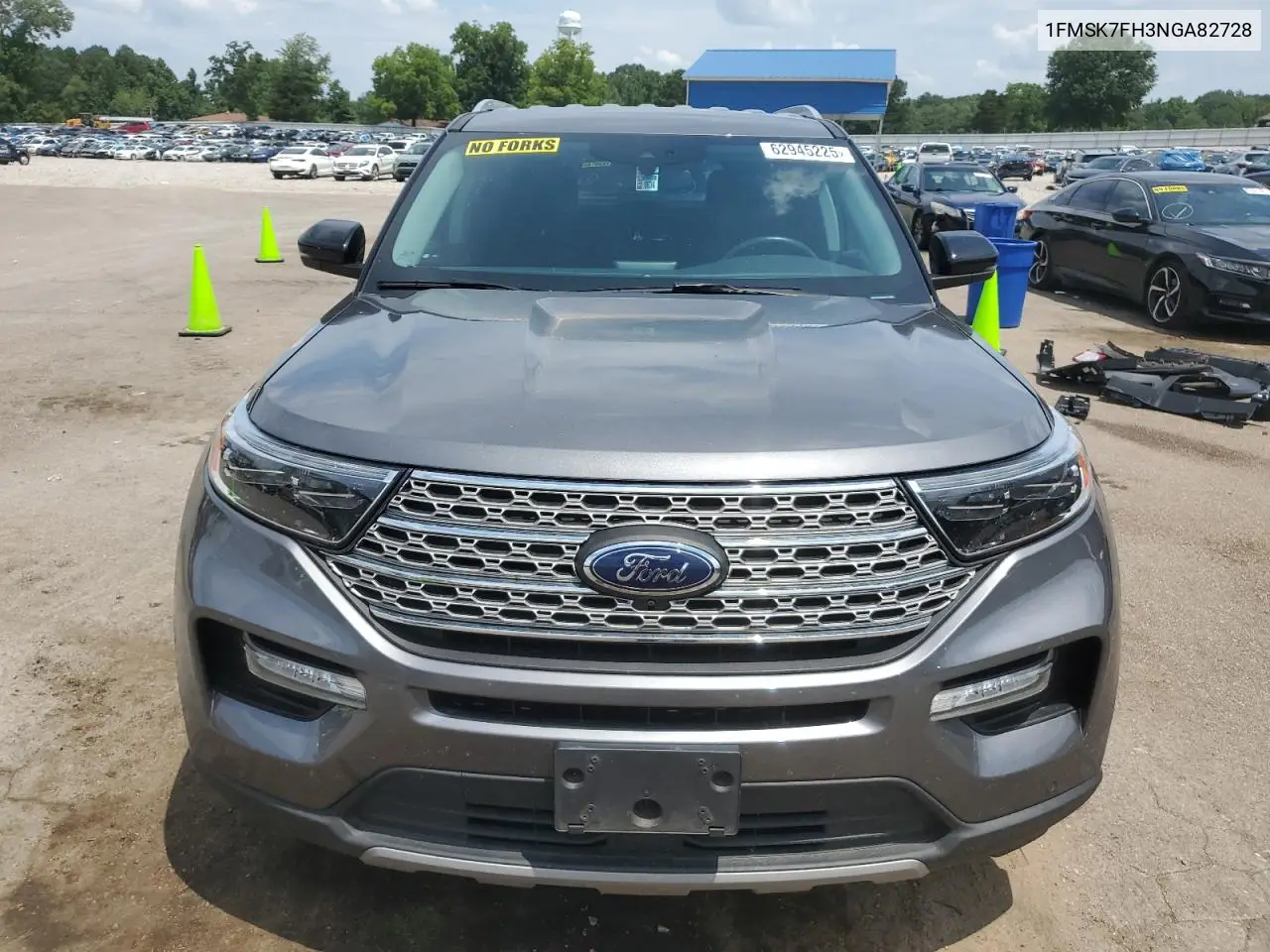 2022 Ford Explorer Limited VIN: 1FMSK7FH3NGA82728 Lot: 62945225