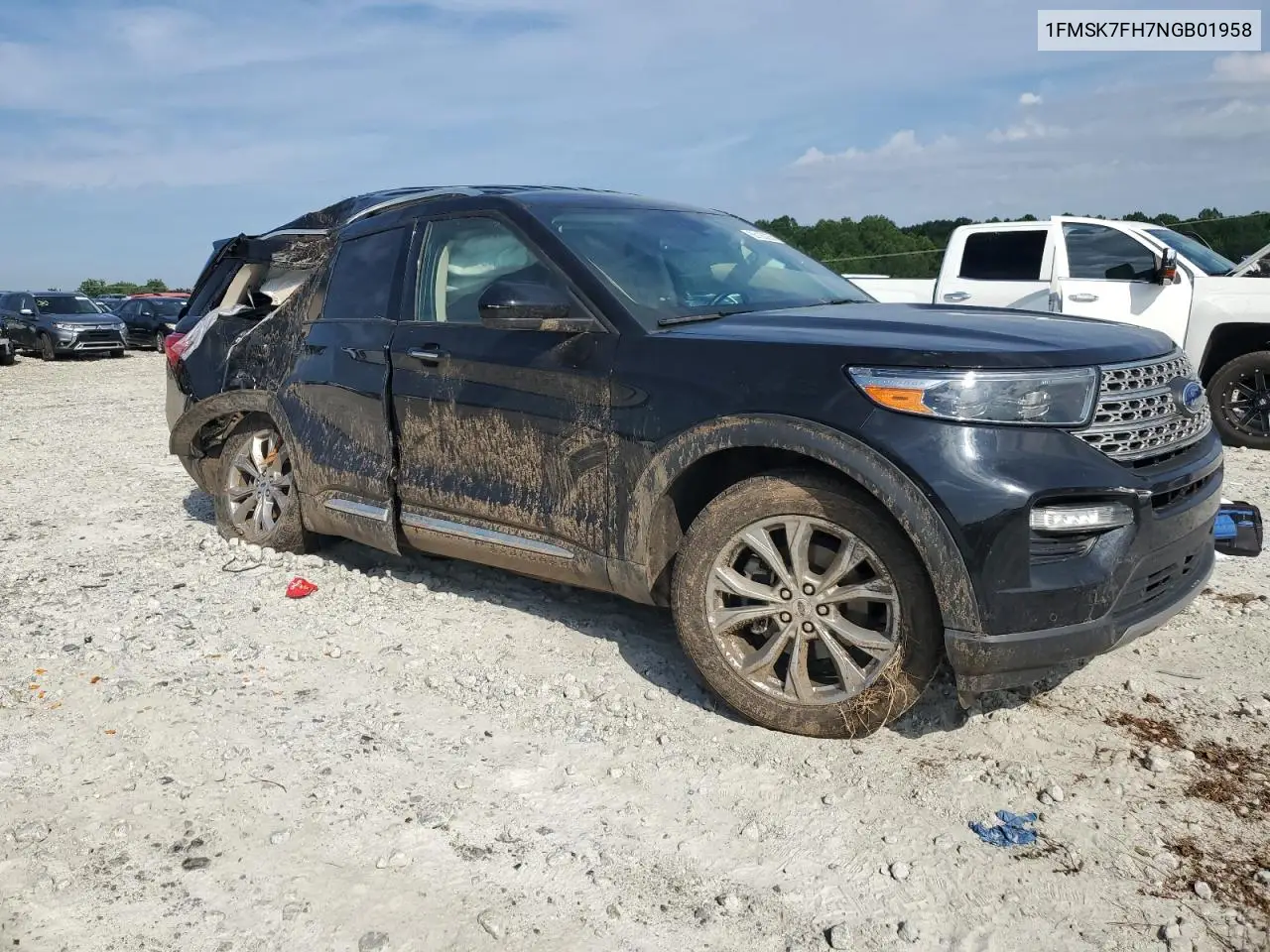 2022 Ford Explorer Limited VIN: 1FMSK7FH7NGB01958 Lot: 63125235