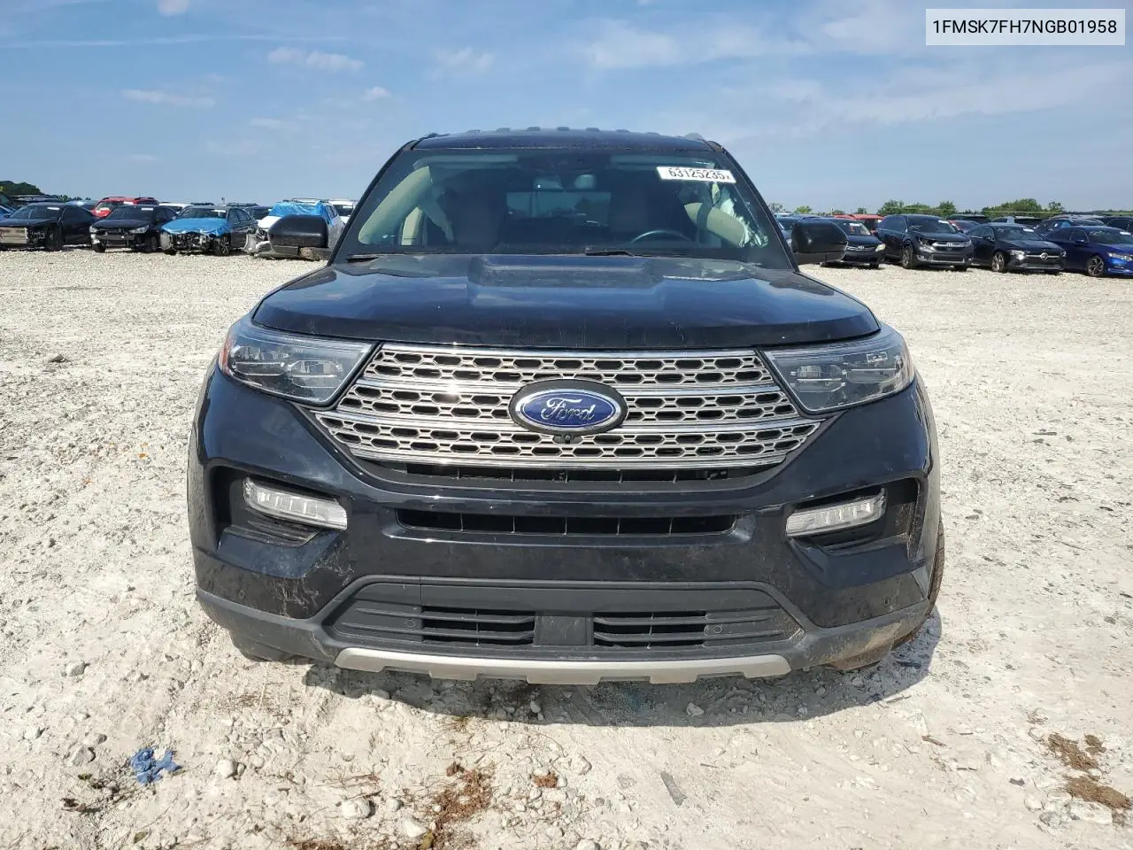 2022 Ford Explorer Limited VIN: 1FMSK7FH7NGB01958 Lot: 63125235
