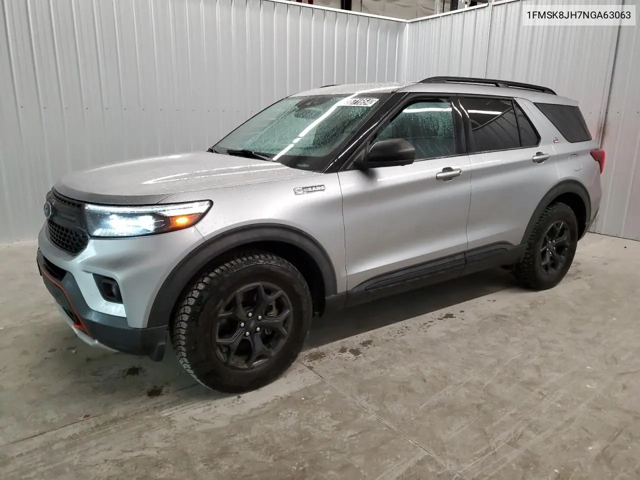 2022 Ford Explorer Timberline VIN: 1FMSK8JH7NGA63063 Lot: 83671654