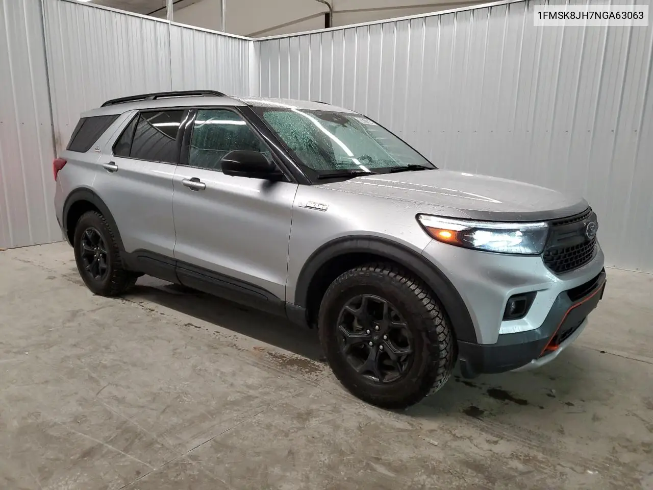2022 Ford Explorer Timberline VIN: 1FMSK8JH7NGA63063 Lot: 83671654