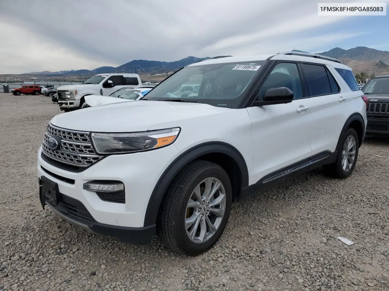2023 Ford Explorer Limited VIN: 1FMSK8FH8PGA85083 Lot: 61189975