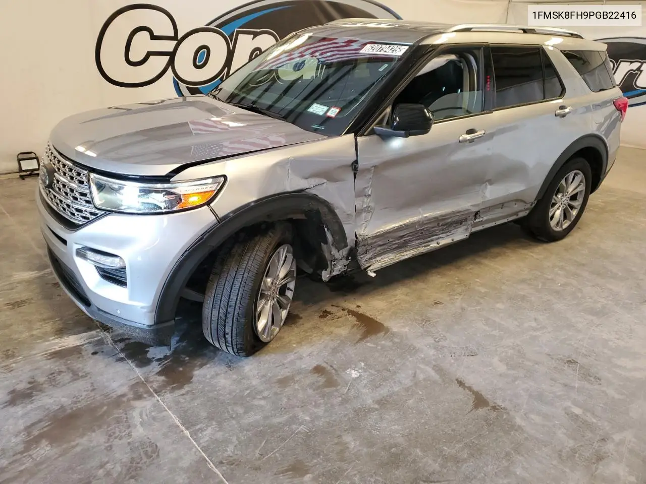 2023 Ford Explorer Limited VIN: 1FMSK8FH9PGB22416 Lot: 62079425