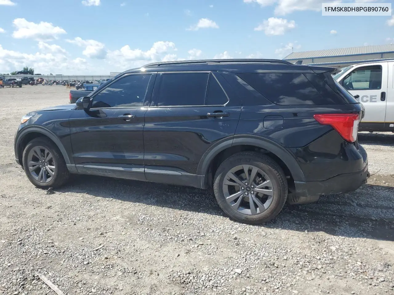 2023 Ford Explorer Xlt VIN: 1FMSK8DH8PGB90760 Lot: 63100665