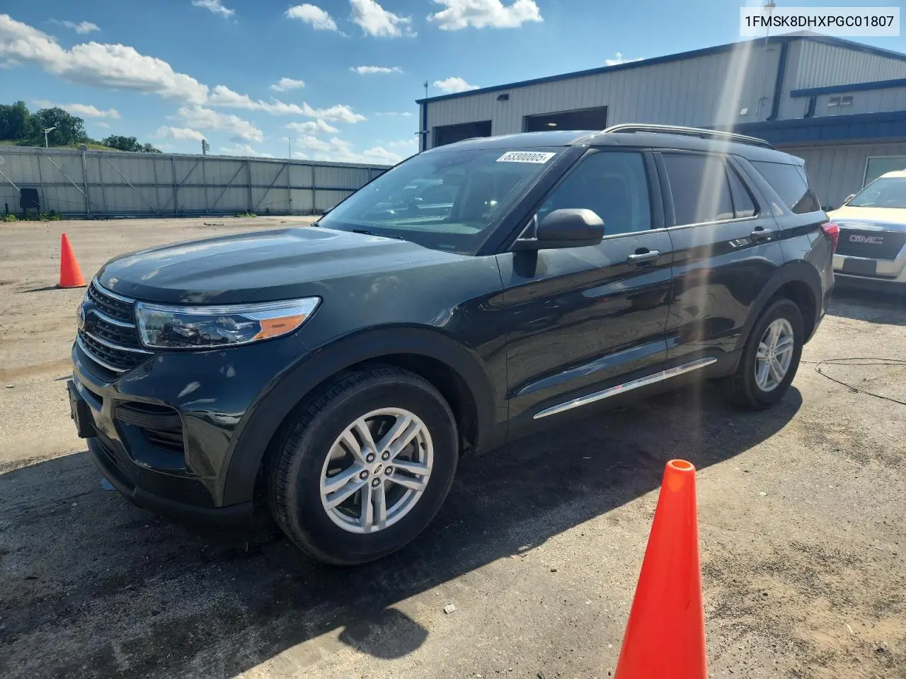 2023 Ford Explorer Xlt VIN: 1FMSK8DHXPGC01807 Lot: 63300005