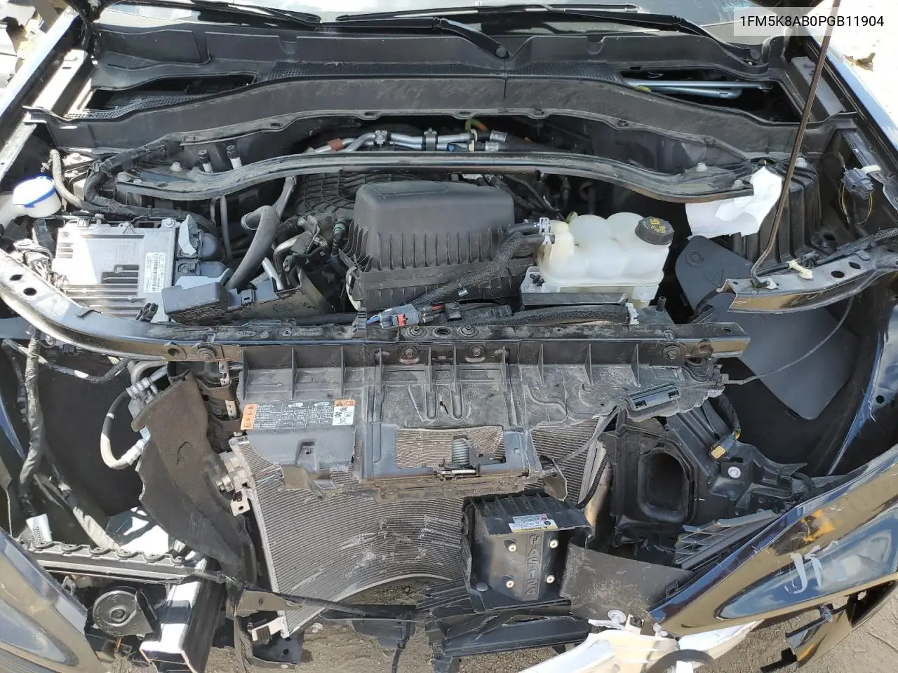 2023 Ford Explorer Police Interceptor VIN: 1FM5K8AB0PGB11904 Lot: 63342905