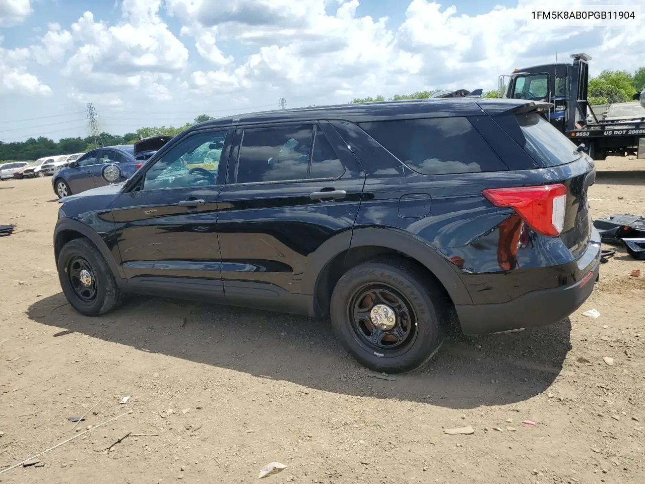 2023 Ford Explorer Police Interceptor VIN: 1FM5K8AB0PGB11904 Lot: 63342905