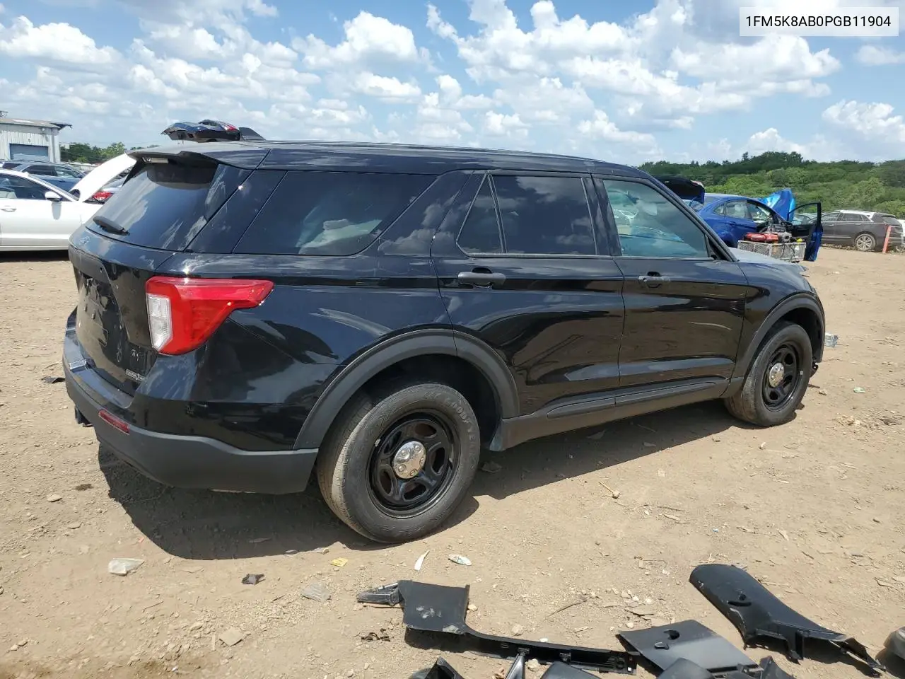 2023 Ford Explorer Police Interceptor VIN: 1FM5K8AB0PGB11904 Lot: 63342905