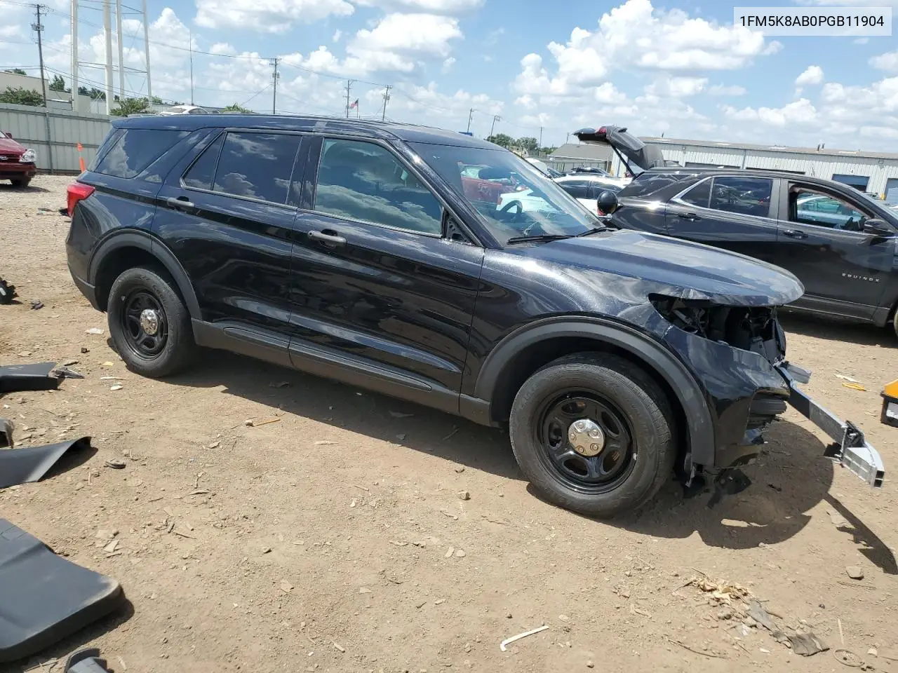 2023 Ford Explorer Police Interceptor VIN: 1FM5K8AB0PGB11904 Lot: 63342905