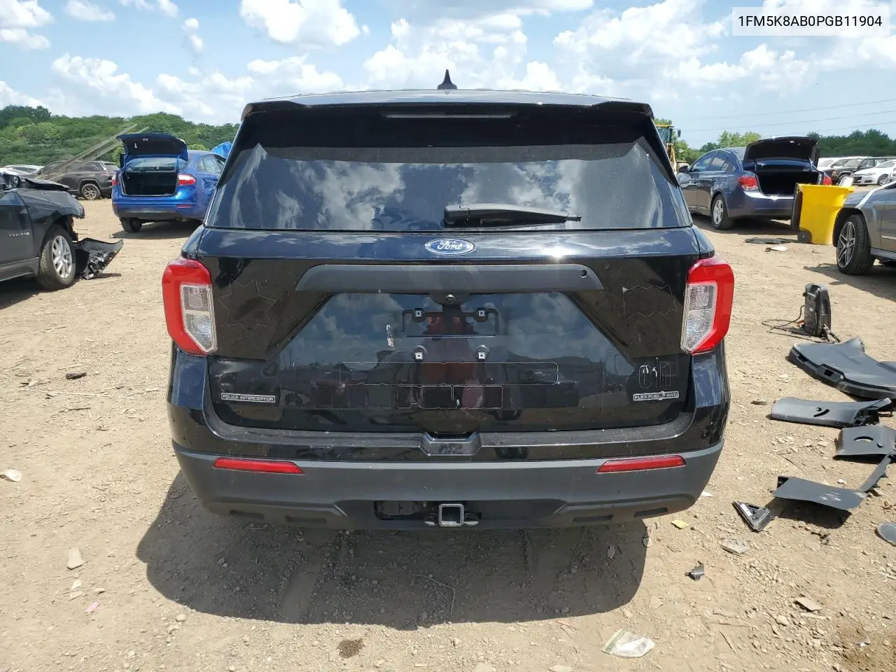 2023 Ford Explorer Police Interceptor VIN: 1FM5K8AB0PGB11904 Lot: 63342905
