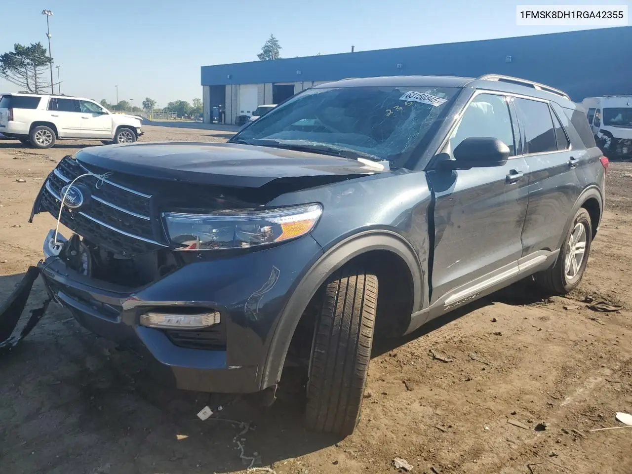 2024 Ford Explorer Xlt VIN: 1FMSK8DH1RGA42355 Lot: 63150345