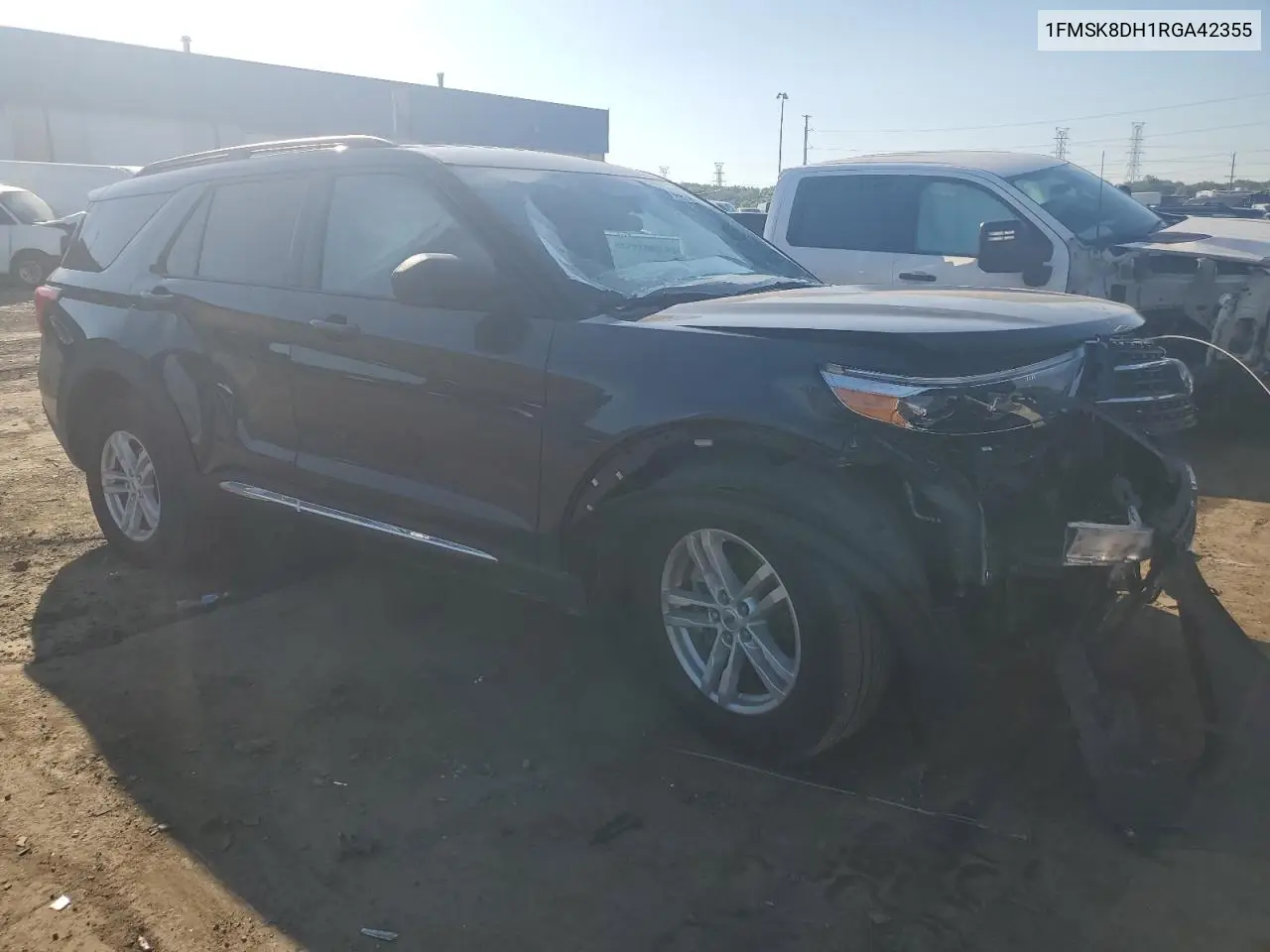 2024 Ford Explorer Xlt VIN: 1FMSK8DH1RGA42355 Lot: 63150345