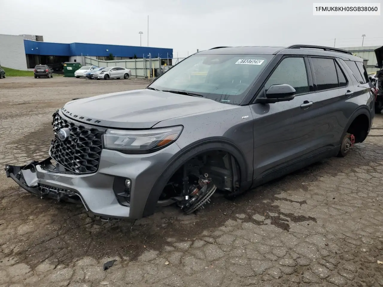2025 Ford Explorer St-Line VIN: 1FMUK8KH0SGB38060 Lot: 61137525