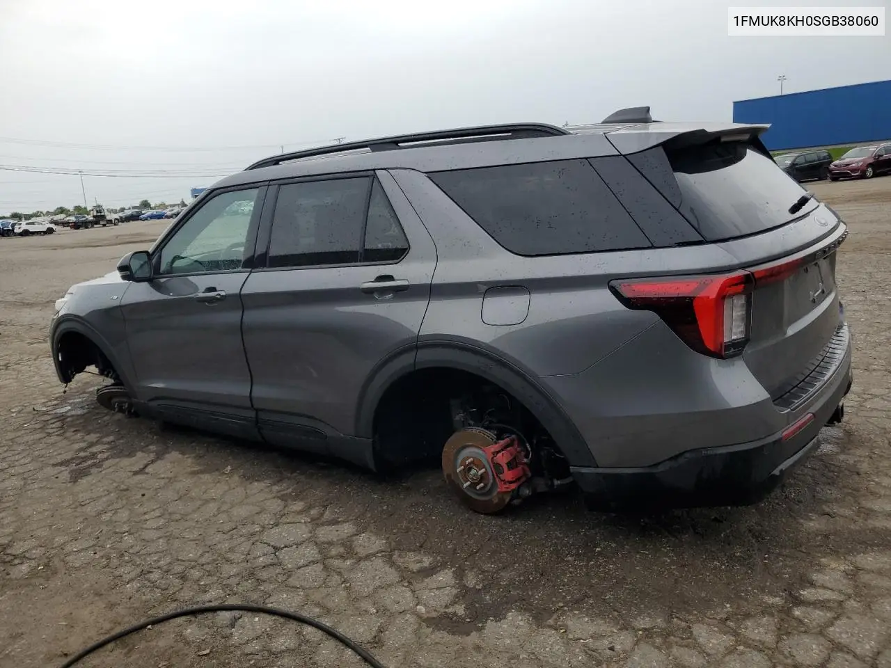 2025 Ford Explorer St-Line VIN: 1FMUK8KH0SGB38060 Lot: 61137525