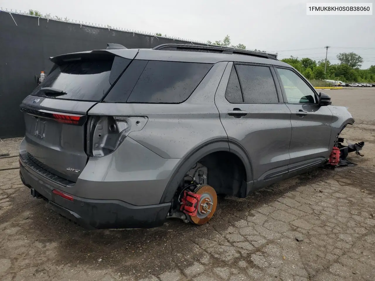 2025 Ford Explorer St-Line VIN: 1FMUK8KH0SGB38060 Lot: 61137525