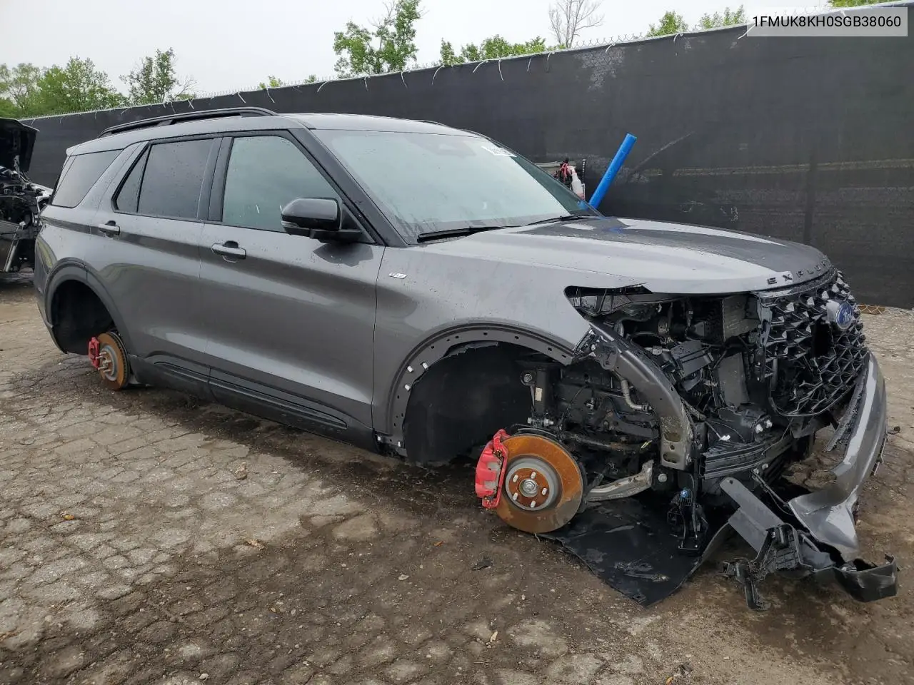 2025 Ford Explorer St-Line VIN: 1FMUK8KH0SGB38060 Lot: 61137525