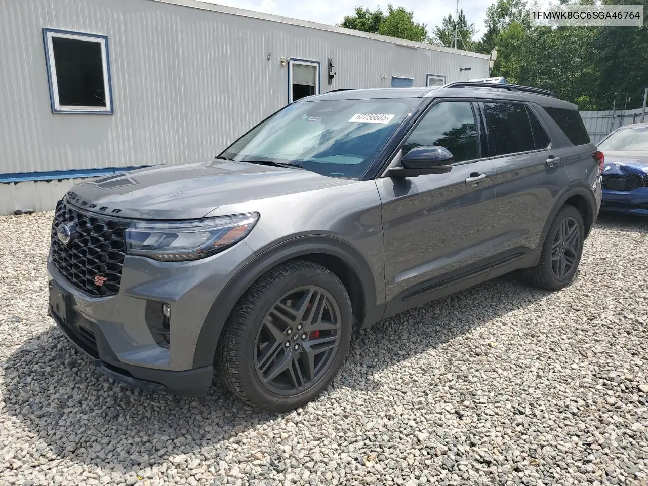 2025 Ford Explorer St VIN: 1FMWK8GC6SGA46764 Lot: 62256685