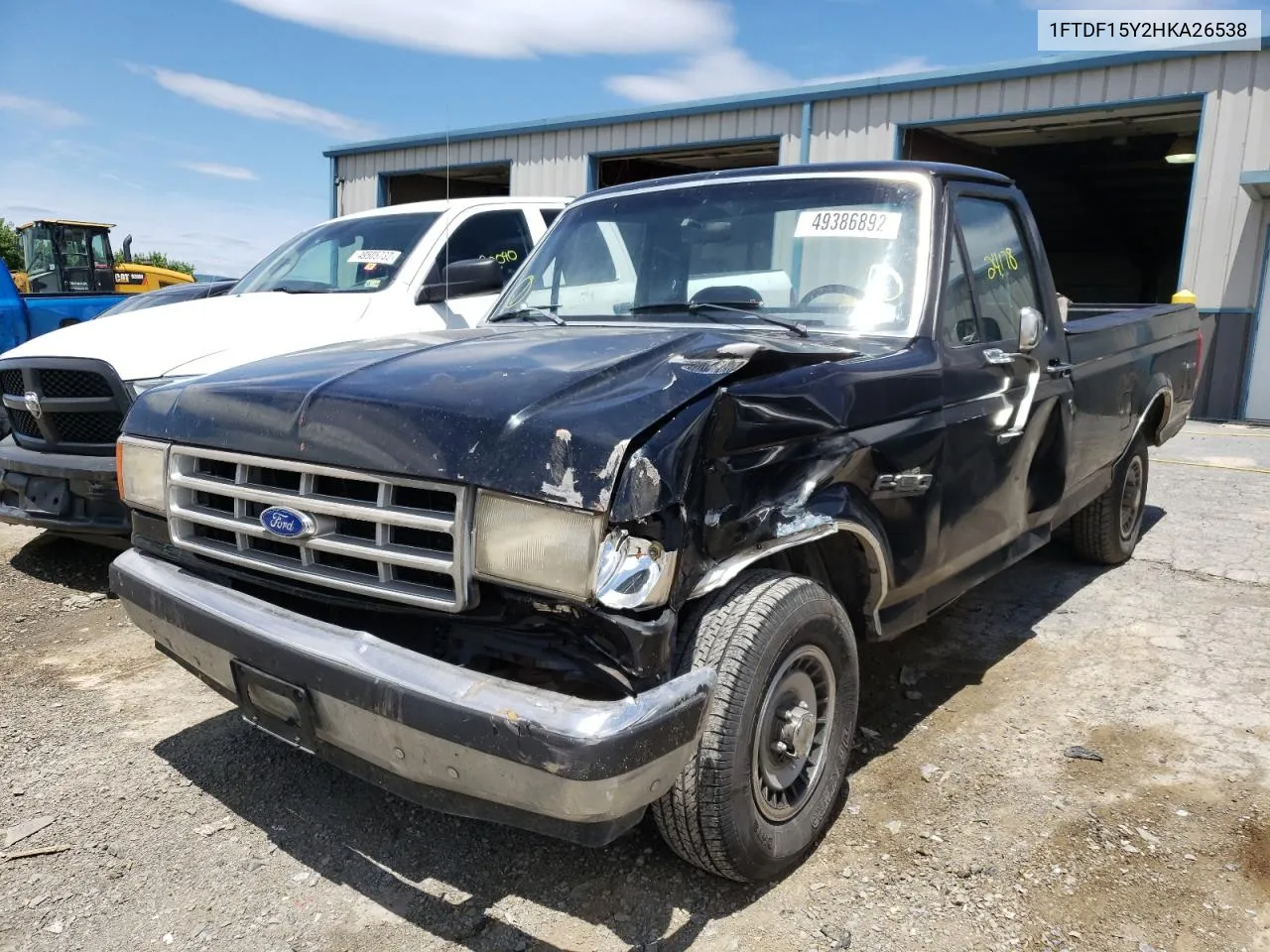 1987 Ford F150 VIN: 1FTDF15Y2HKA26538 Lot: 44108295