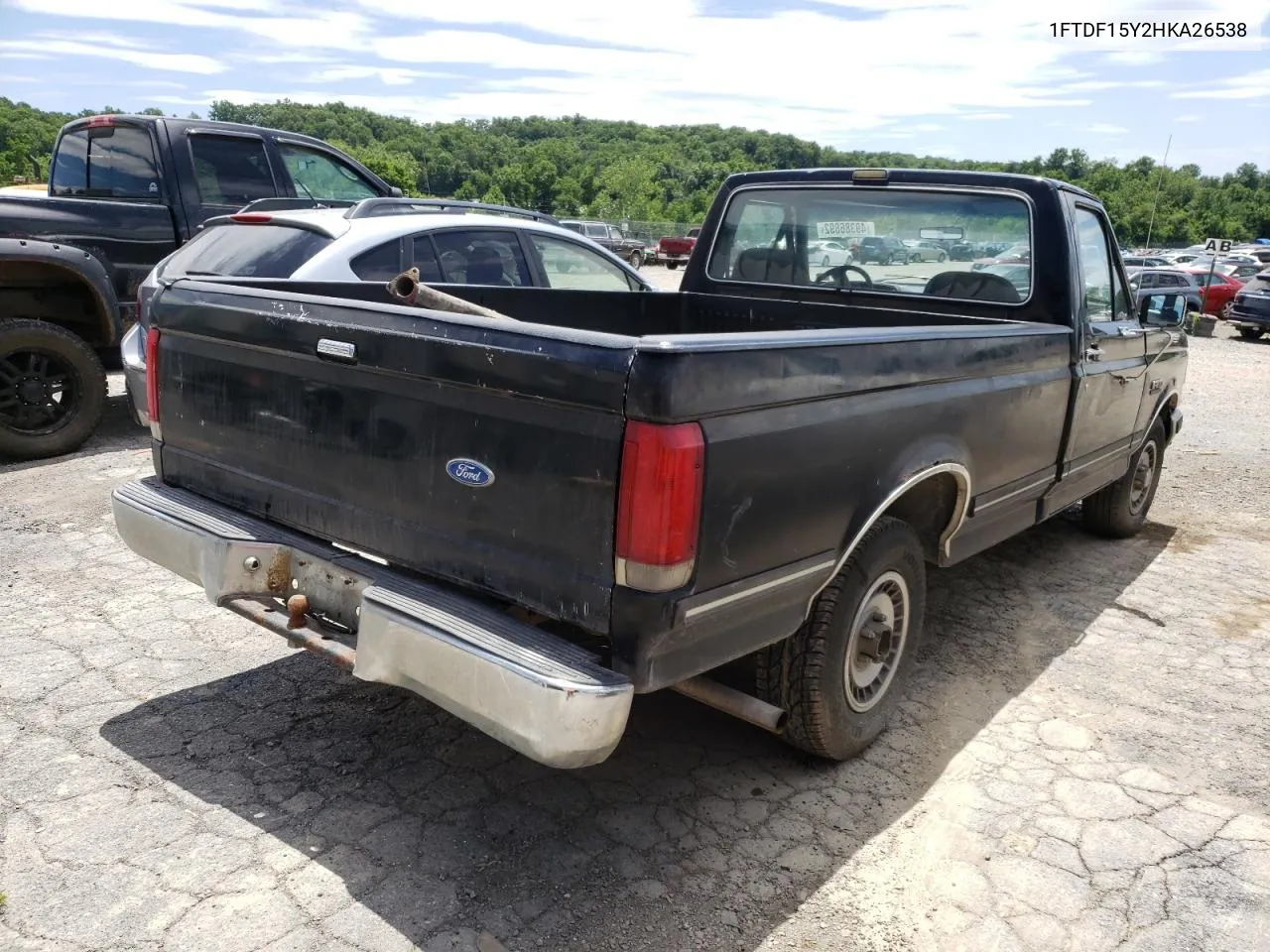 1987 Ford F150 VIN: 1FTDF15Y2HKA26538 Lot: 44108295