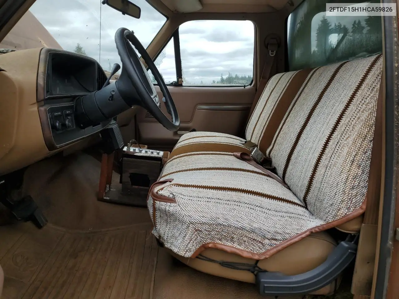 1987 Ford F150 VIN: 2FTDF15H1HCA59826 Lot: 59764455