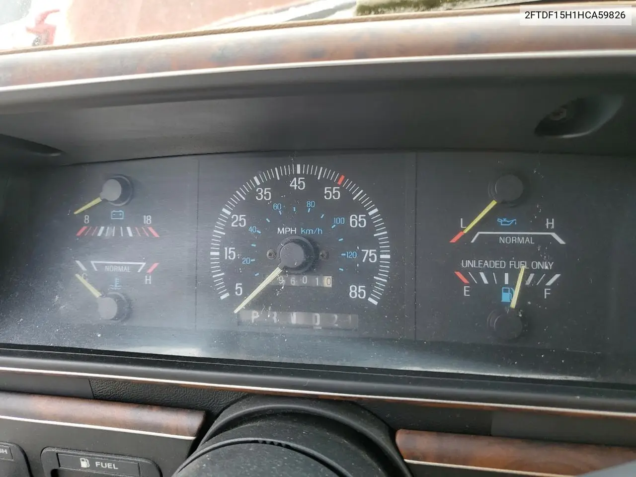 1987 Ford F150 VIN: 2FTDF15H1HCA59826 Lot: 59764455