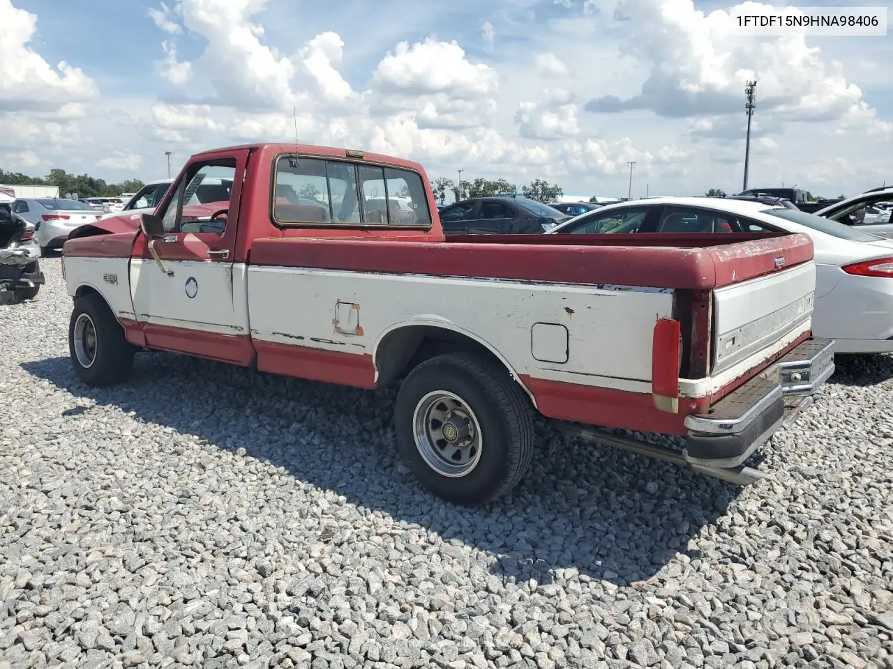 1987 Ford F150 VIN: 1FTDF15N9HNA98406 Lot: 64423725
