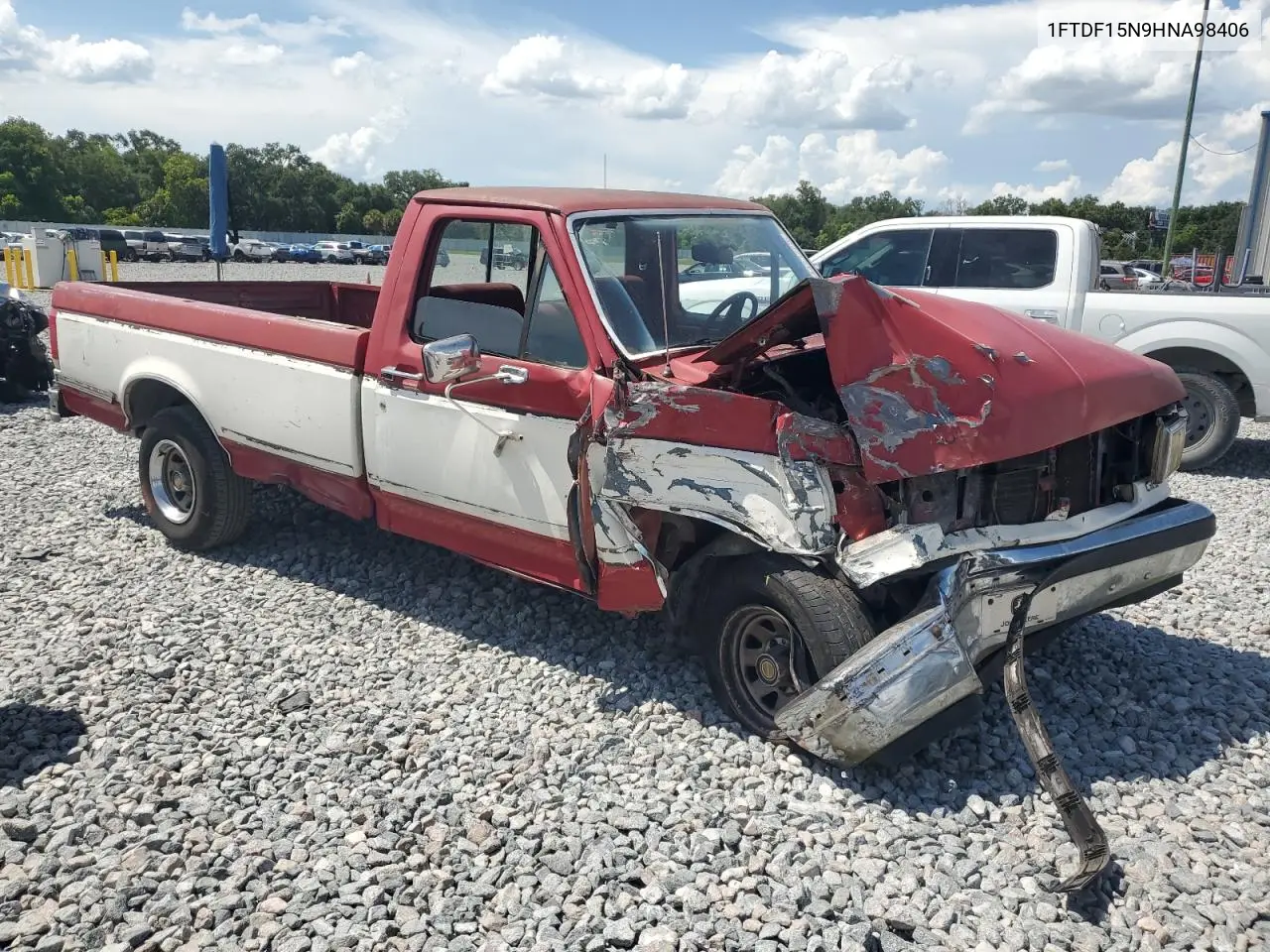 1987 Ford F150 VIN: 1FTDF15N9HNA98406 Lot: 64423725