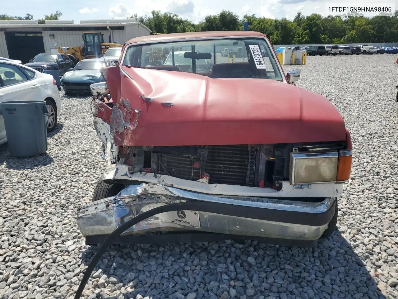 1987 Ford F150 VIN: 1FTDF15N9HNA98406 Lot: 64423725