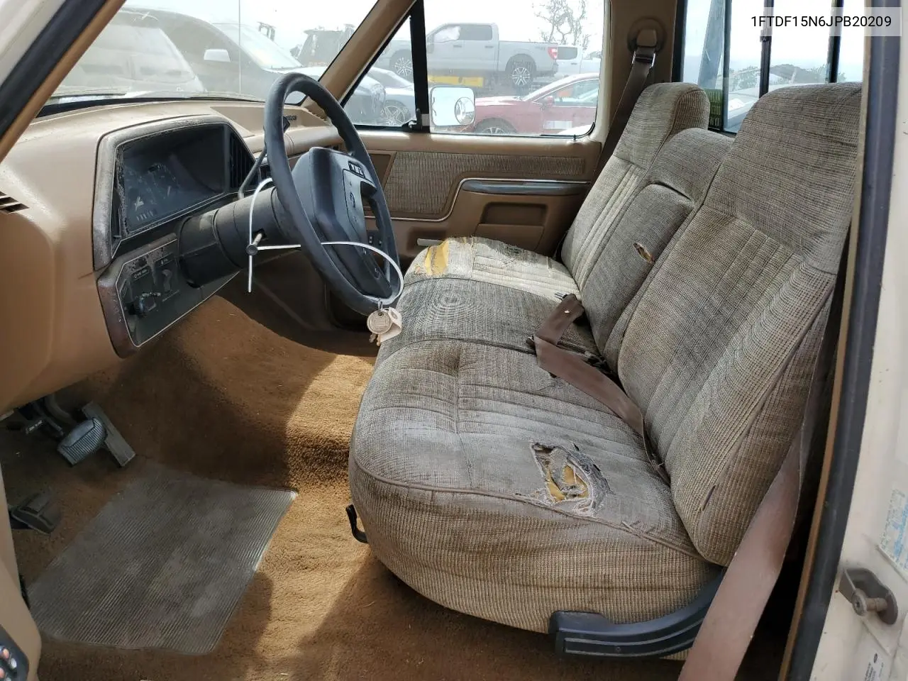 1988 Ford F150 VIN: 1FTDF15N6JPB20209 Lot: 53341205