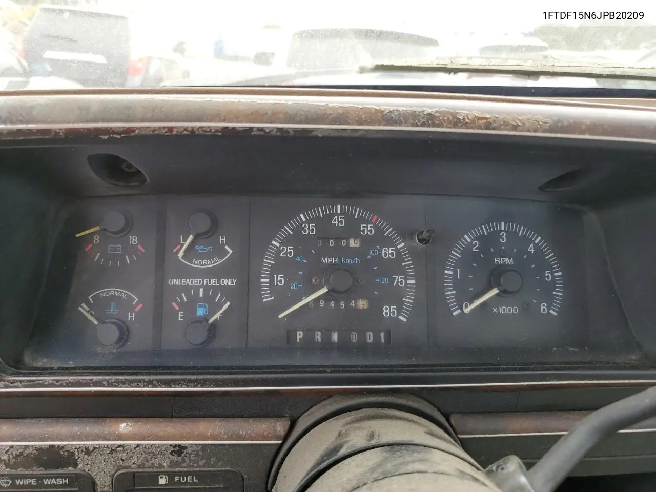 1988 Ford F150 VIN: 1FTDF15N6JPB20209 Lot: 53341205