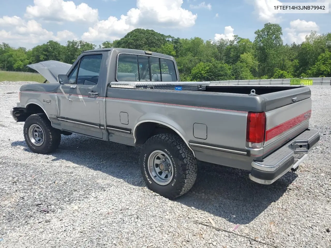 1988 Ford F150 VIN: 1FTEF14H3JNB79942 Lot: 54968665