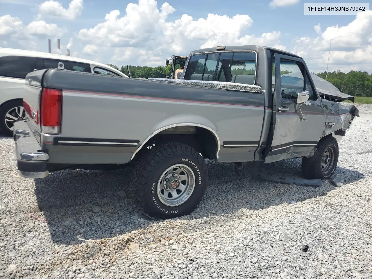 1988 Ford F150 VIN: 1FTEF14H3JNB79942 Lot: 54968665