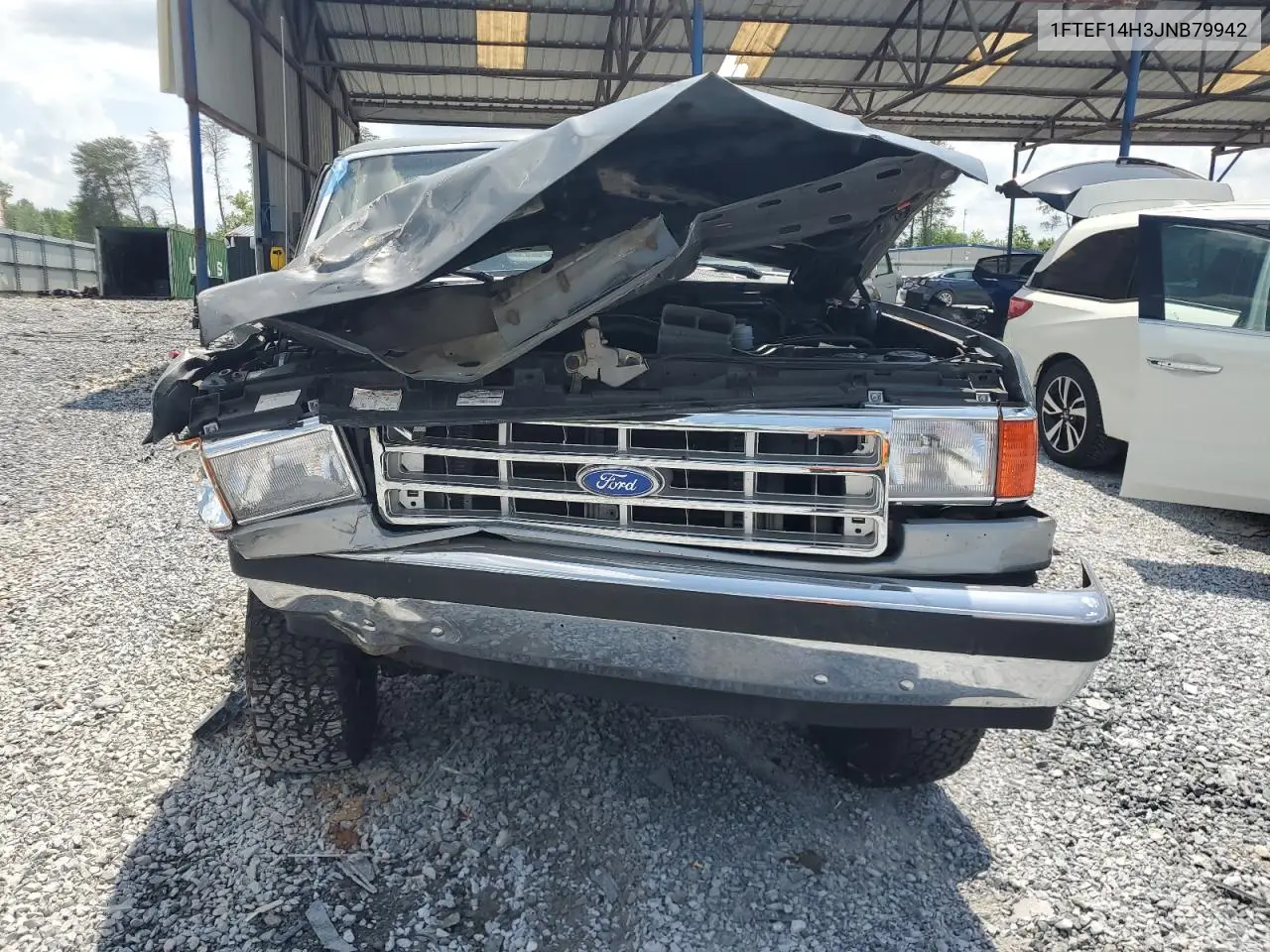 1988 Ford F150 VIN: 1FTEF14H3JNB79942 Lot: 54968665