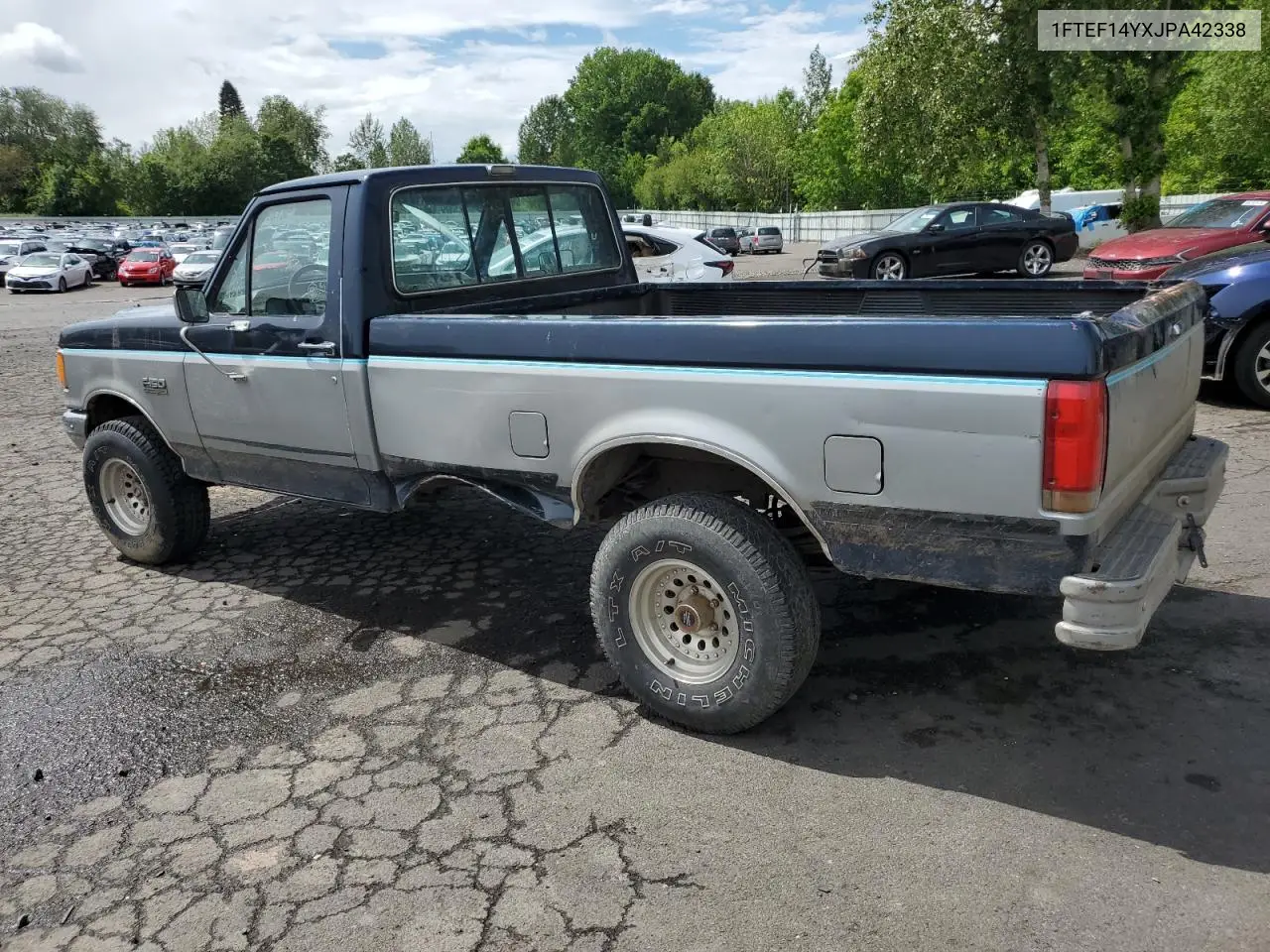 1988 Ford F150 VIN: 1FTEF14YXJPA42338 Lot: 56739775