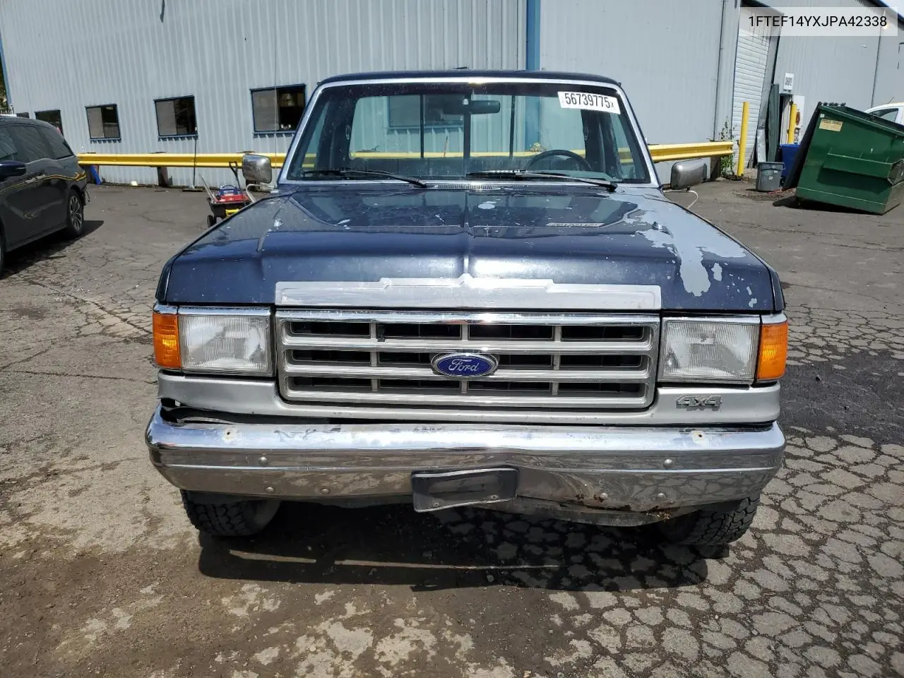 1988 Ford F150 VIN: 1FTEF14YXJPA42338 Lot: 56739775