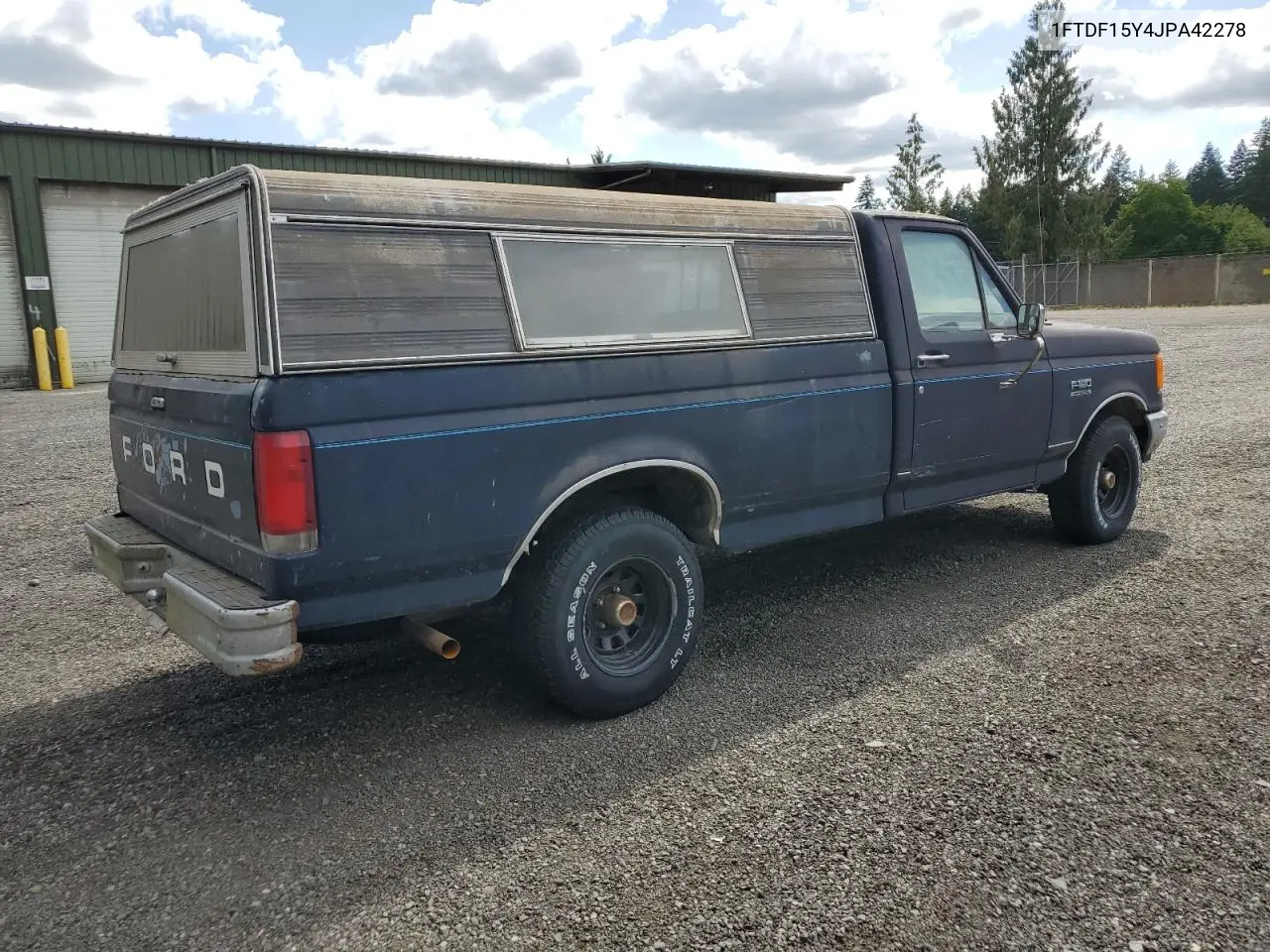 1988 Ford F150 VIN: 1FTDF15Y4JPA42278 Lot: 63690575