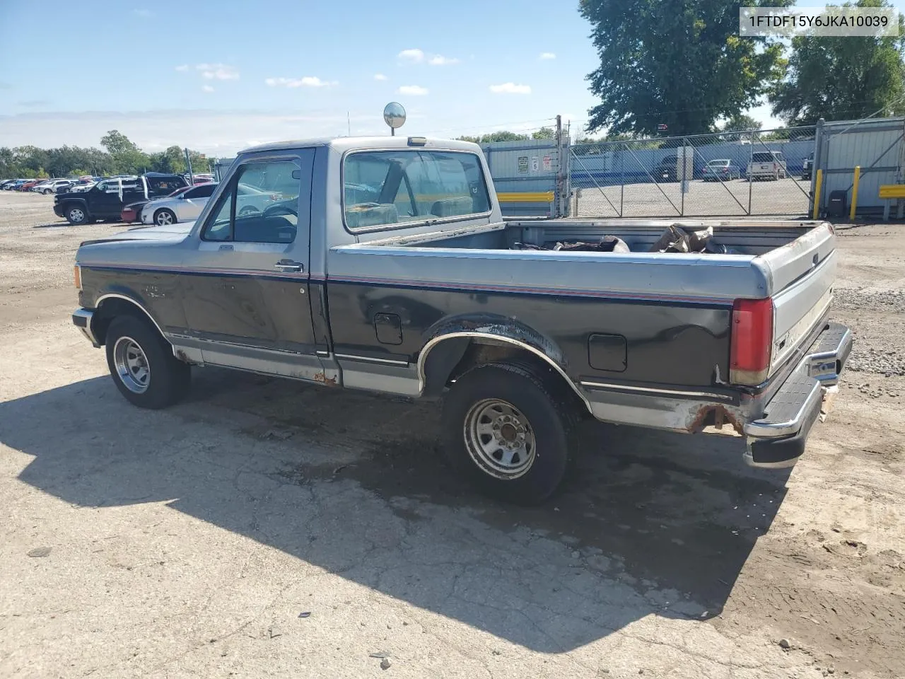 1988 Ford F150 VIN: 1FTDF15Y6JKA10039 Lot: 72813674