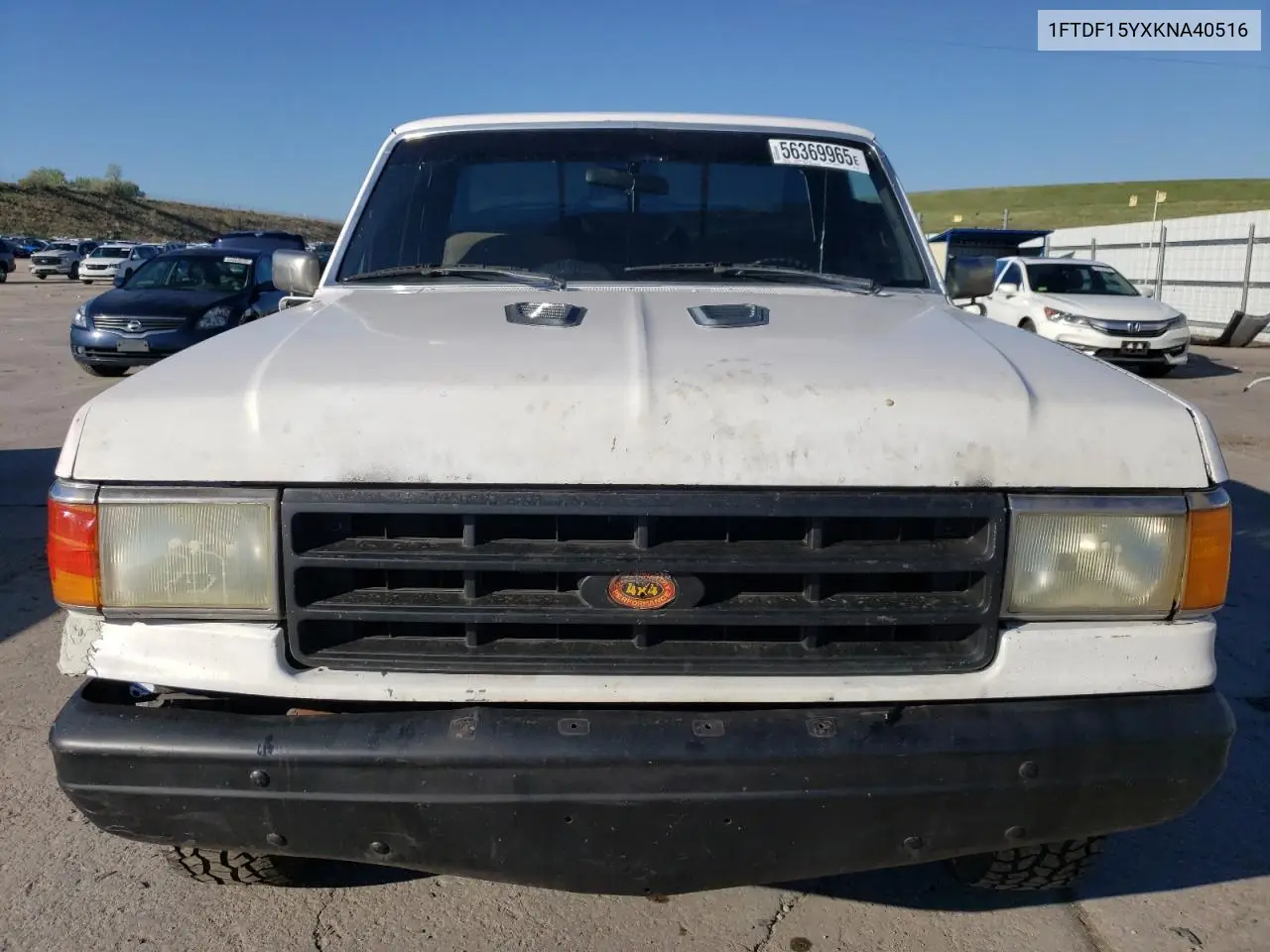 1989 Ford F150 VIN: 1FTDF15YXKNA40516 Lot: 56369965