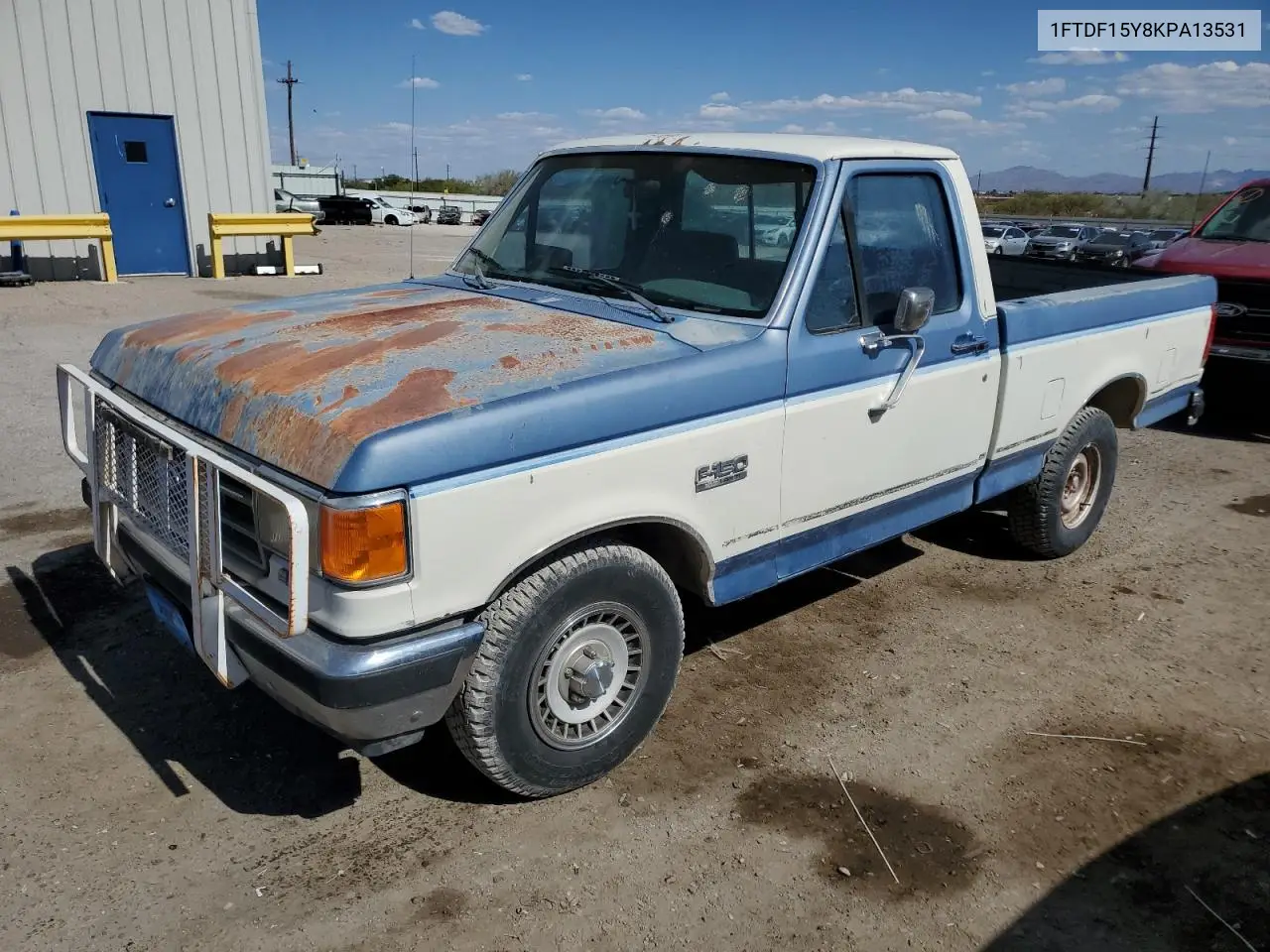 1989 Ford F150 VIN: 1FTDF15Y8KPA13531 Lot: 56539705