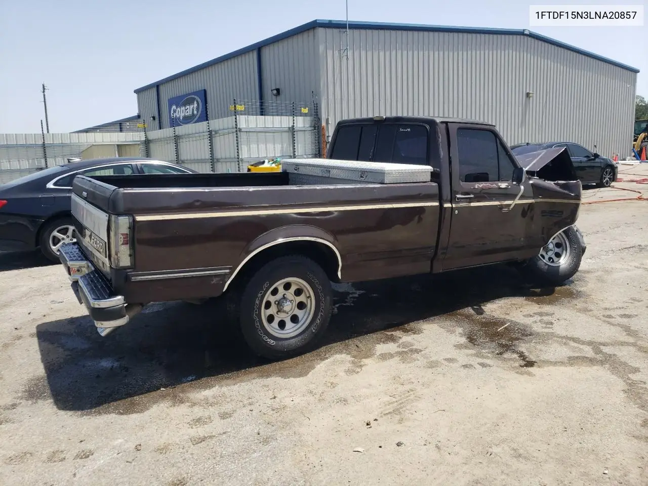 1990 Ford F150 VIN: 1FTDF15N3LNA20857 Lot: 57112145