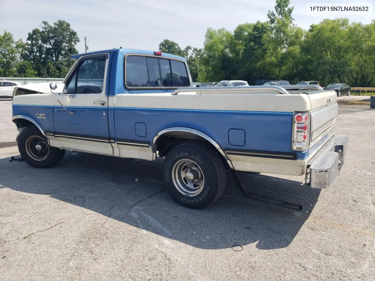 1990 Ford F150 VIN: 1FTDF15N7LNA52632 Lot: 60468495