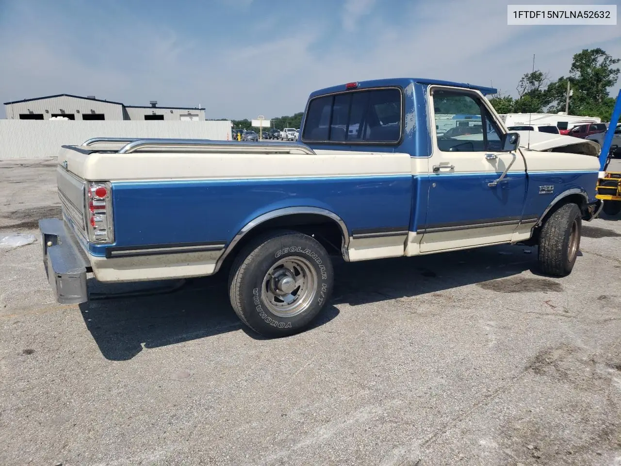 1990 Ford F150 VIN: 1FTDF15N7LNA52632 Lot: 60468495