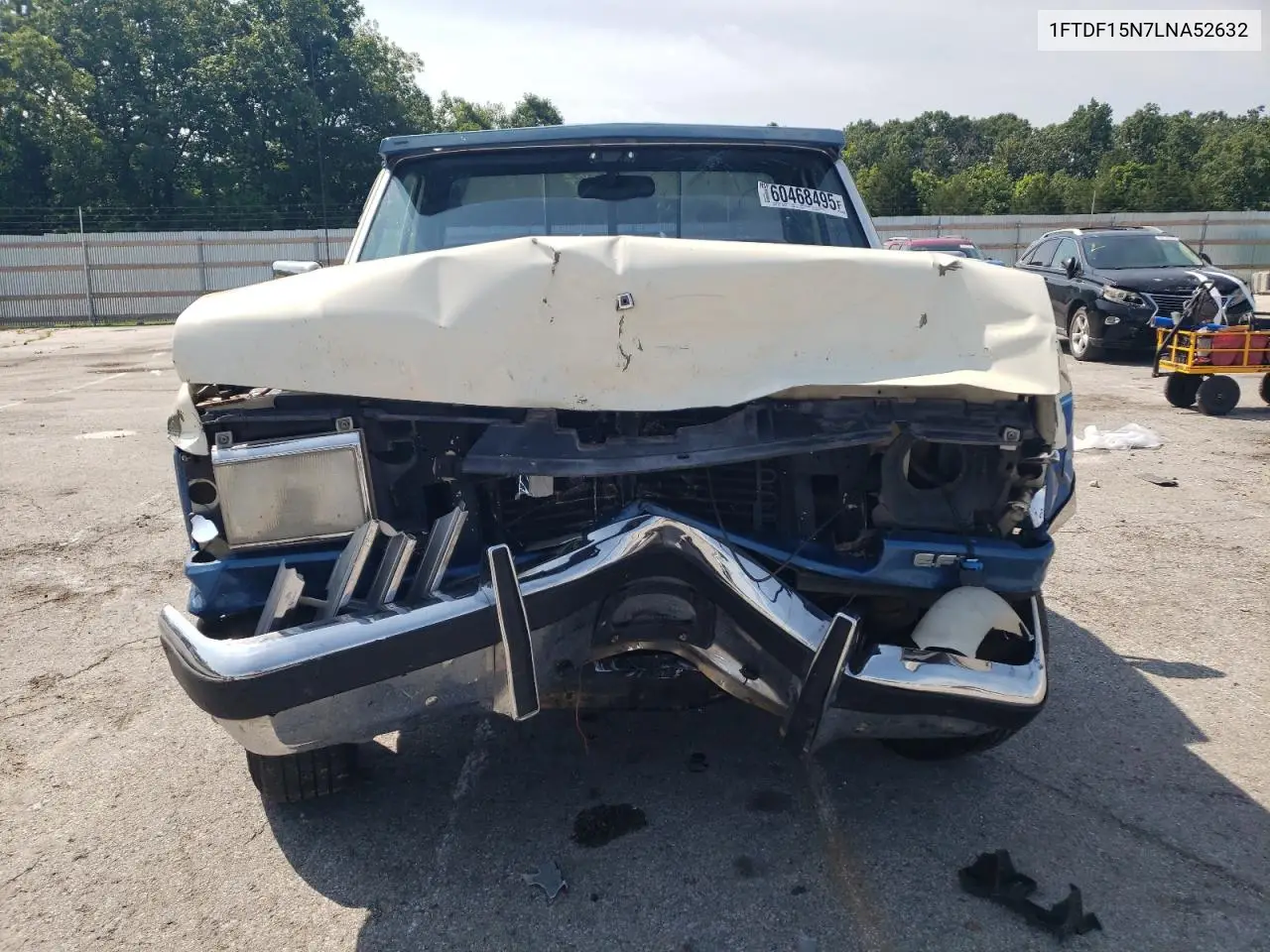 1990 Ford F150 VIN: 1FTDF15N7LNA52632 Lot: 60468495