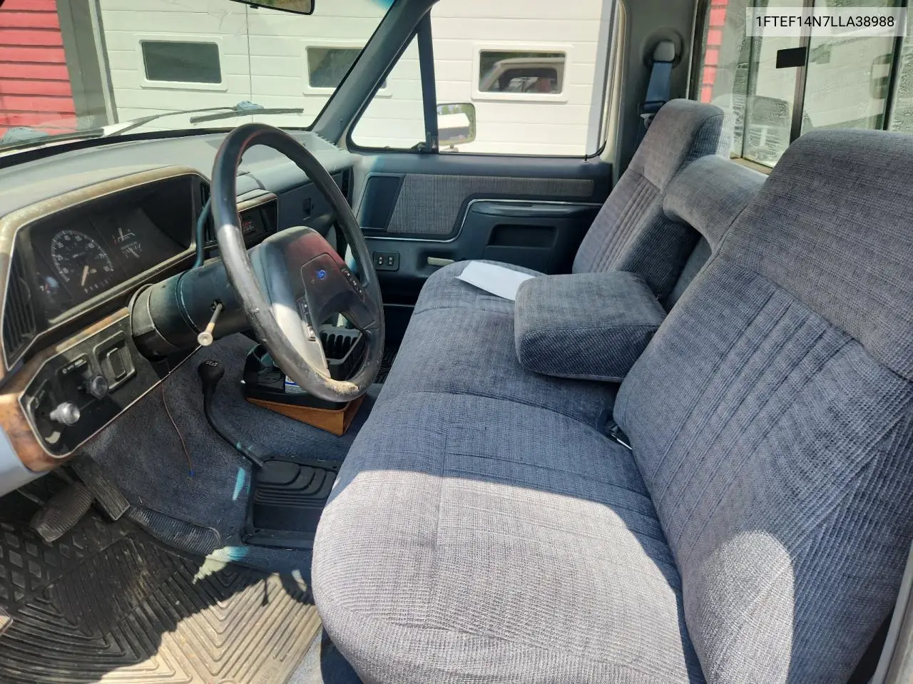 1990 Ford F150 VIN: 1FTEF14N7LLA38988 Lot: 61417455