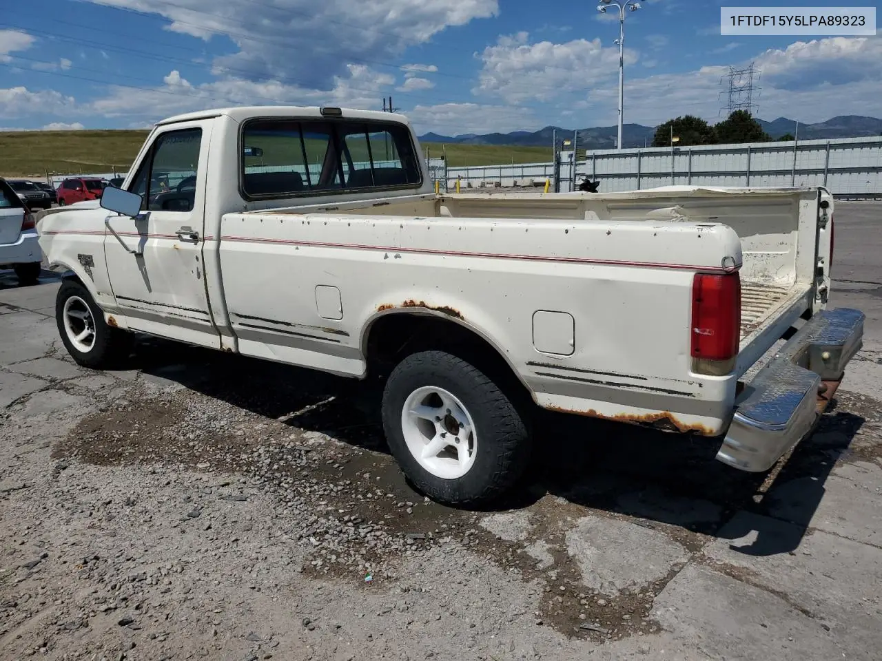 1990 Ford F150 VIN: 1FTDF15Y5LPA89323 Lot: 62608275