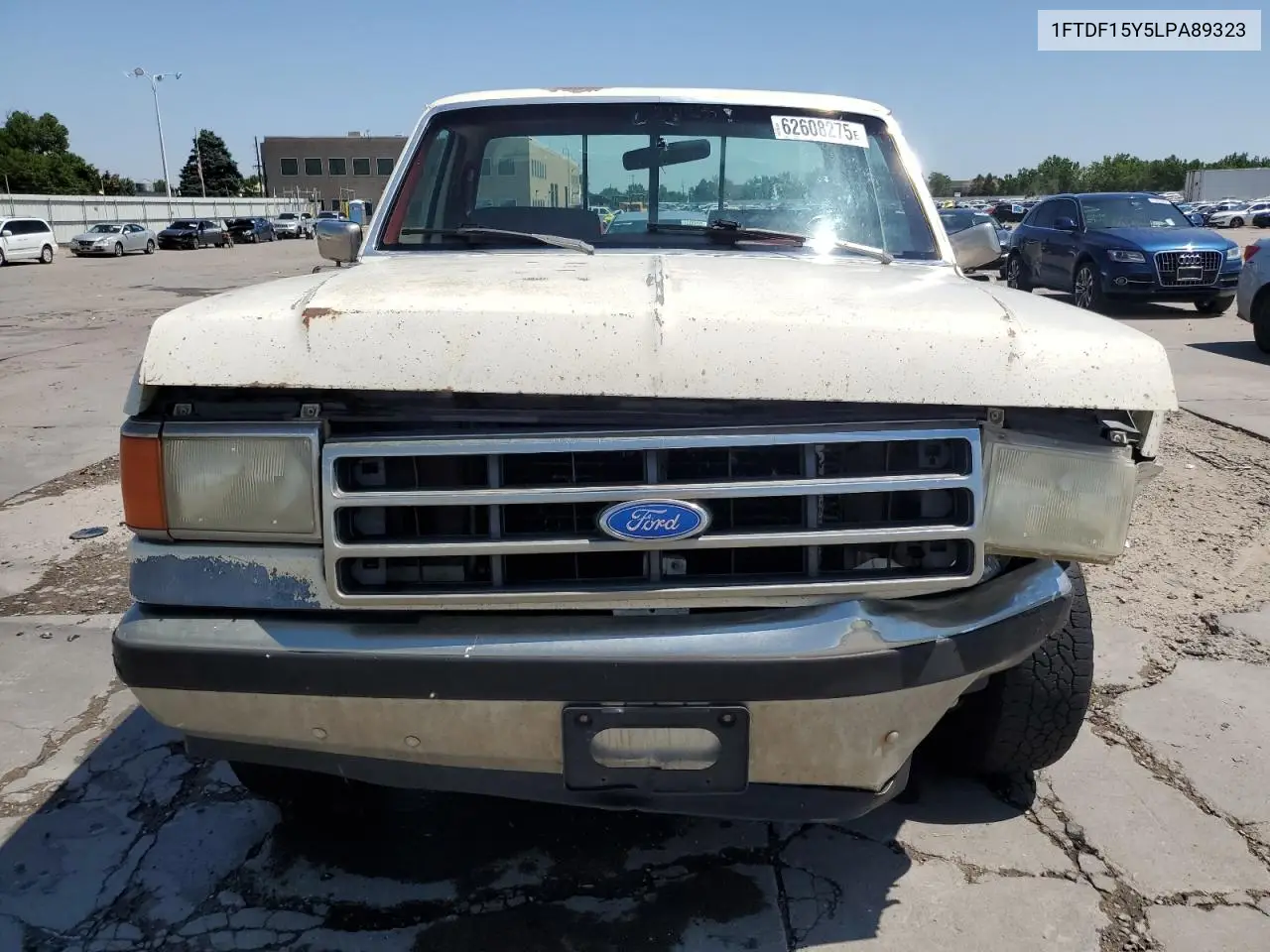 1990 Ford F150 VIN: 1FTDF15Y5LPA89323 Lot: 62608275