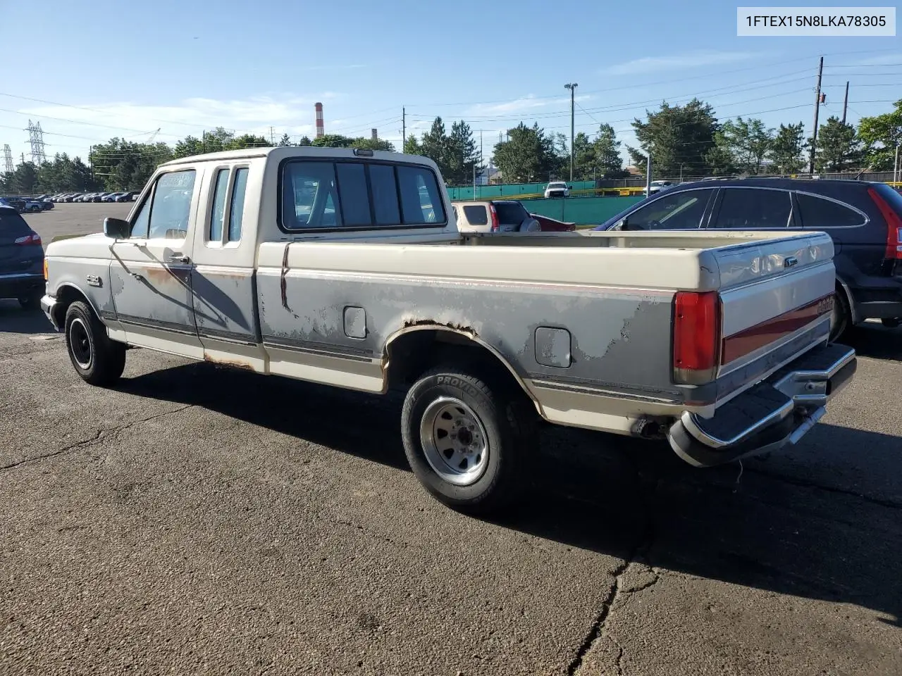 1990 Ford F150 VIN: 1FTEX15N8LKA78305 Lot: 63533705