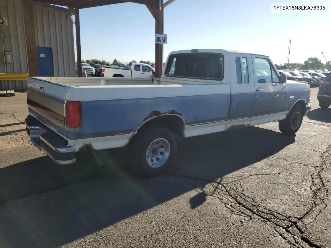 1990 Ford F150 VIN: 1FTEX15N8LKA78305 Lot: 63533705
